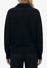 Khaite Jackson Wool Blend Sweater Black 18284534--200