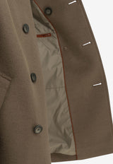 Herno Peacoat Resort Double-Breasted Short Coat Brown PE00018UR129102700_a271eff6-7f0c-4eae-aa04-0ec72272caa4