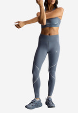 Adidas By Stella McCartney High-Rise Running Leggings Gray KF8786_ONIX