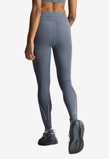 Adidas By Stella McCartney High-Rise Running Leggings Gray KF8786_ONIX