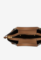 Tod's T-Timeless Logo Leather Tote Bag Camel XBWTIMA0100WKAS600_Beige_70014505
