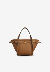 Tod's T-Timeless Logo Leather Tote Bag Camel XBWTIMA0100WKAS600_Beige_70014505