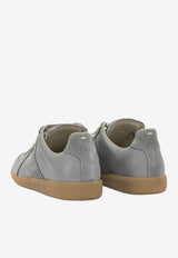 Maison Margiela Replica Leather and Suede Sneakers Blue S58WS0109P1895T8055_ee3aef8d-955f-4726-96eb-68bcfc468977
