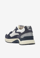 Autry Hyperway Sneakers in Mesh and Suede Blue HYLMSA06/T_AUTRY-SA06