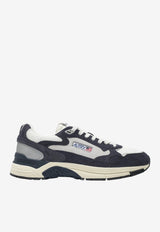 Autry Hyperway Sneakers in Mesh and Suede Blue HYLMSA06/T_AUTRY-SA06