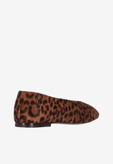 Saint Laurent Sao Leopard Print Ballet Flats Brown 8697250TOAA_2038