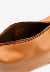 Tod's Metal Dots Leather Shoulder Bag Camel XBWGMTE0100UCTS002_Brown_70211182