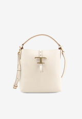 Tod's T Timeless Leather Shoulder Bag Ivory XBWTSEK0100XSOB015_Giallo_70211193