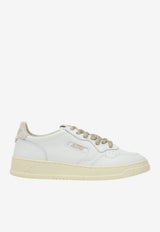 Autry Medalist Leather Low-Top Sneakers White AULWSW01/T_AUTRY-SW01