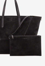 Brunello Cucinelli Bc Duo Suede Tote Bag Black MBDLB2571C9795_Pepe_70014807