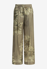 Brunello Cucinelli Bloom Printed Pants Beige MQ967P9229C009_X_b536dc23-b45b-43f5-a1a2-b7af5f14c69a