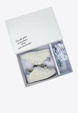 Golden Goose DB Kids Babies School Leather Sneakers and Socks Gift Set - Set of 3 Blue GIF00534F007129/T_GOLDE-11409