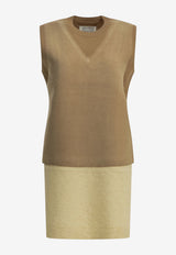 Maison Margiela Wool Knit Vest Beige S51FB0086M13304131F_b4d814d6-b18d-4917-9b48-4fe822a2b79e