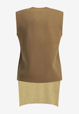 Maison Margiela Wool Knit Vest Beige S51FB0086M13304131F_b4d814d6-b18d-4917-9b48-4fe822a2b79e