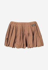 Miu Miu Vichy Check Mini Skirt Beige MG2723SOOO19OS_F0QB7
