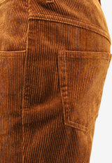 Isabel Marant Etoile Ruthie Corduroy Pants Caramel PA0708FAD3G02E50CA_CARAMEL_70014455