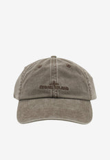 Stone Island Embroidered Logo Baseball Cap Military L2S159100007S0106V005G_Military Green_70224420