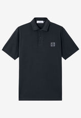 Stone Island Compass Patch Polo T-shirt Navy L2S152200011S0039V0020_NAVY BLUE_70224450