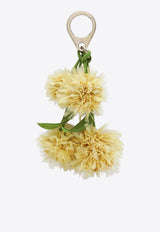 Christian Louboutin Mimosa Flower Bag Charm Yellow 3265119LE/T_LOUBO-M023