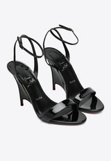 Christian Louboutin Miss Z 100 Patent Leather wedge Sandals Black 3260057LE/T_LOUBO-B439