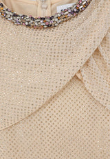 Self-Portrait Rhinestone Embellished Gown Champagne RS26502XCHCHAMPAGNE_Champagne_70224489