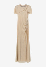 Self-Portrait Rhinestone Embellished Gown Champagne RS26502XCHCHAMPAGNE_Champagne_70224489