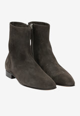 Pomme D'Or Suede Ankle Boots Brown 1355DUSTYCAMOSCIO BROWN_de743d2d-c891-46f3-94e1-e080347a4af4