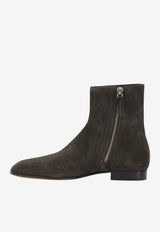 Pomme D'Or Suede Ankle Boots Brown 1355DUSTYCAMOSCIO BROWN_de743d2d-c891-46f3-94e1-e080347a4af4