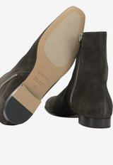 Pomme D'Or Suede Ankle Boots Brown 1355DUSTYCAMOSCIO BROWN_de743d2d-c891-46f3-94e1-e080347a4af4