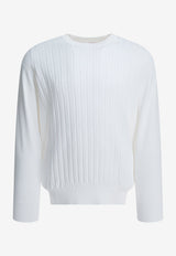 Brunello Cucinelli Ribbed Knit Sweater White M29204000C2723_X_98808a4d-0bd0-425a-b937-e2512c29dab9