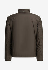 Herno Zip-Up Lightweight Padded Jacket Brown GI00109UR129158800_b3dbd66e-bc79-457c-a5f3-05deb233c4c3