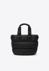 Moncler Small Caradoc Padded Top Handle Bag Black 5D00009M6275/T_MONCL-999