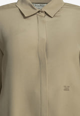 Max Mara Geranio Silk Crepe De Chine Shirt Beige 2621116021600MXMGERANIO007_64a3bb5f-d541-4032-8205-562894ec6c4c