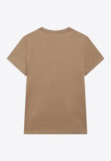 Max Mara Papaia Crewneck T-shirt Brown PAPAIACO/T_MAXM-003