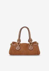 Chloé Paddington Suede Shoulder Bag Brown CH26AS802S77206_VINTAGE BROWN_70014713