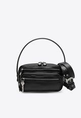 Acne Studios Small Camero Leather Shoulder Bag Black C10240LE/T_ACNE-900