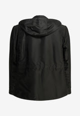 Sacai X Nylon Hooded Blazer Black 26-04026M001_00f55ad6-7916-46cd-aba7-82df23265e4c