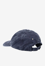 Golden Goose DB Vintage Denim Logo Baseball Cap Blue GUP02837P00261850751_BLUE NAVY_70224379
