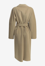 Max Mara Madame Icon Long Wool Coat Beige 2621018010600MADAME032_21673230-82f3-4f07-9b2c-99ee4060108d