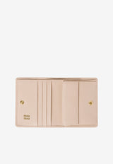 Miu Miu Matelassé Leather Wallet Pink 5MV204AFPP_F0236