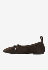 ALOHAS Rosalind Classic Suede Ballet Flats Brown S10141101_dba04045-db19-4c1b-ad0f-8f863d1327d5