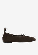 ALOHAS Rosalind Classic Suede Ballet Flats Brown S10141101_dba04045-db19-4c1b-ad0f-8f863d1327d5