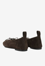 ALOHAS Rosalind Classic Suede Ballet Flats Brown S10141101_dba04045-db19-4c1b-ad0f-8f863d1327d5