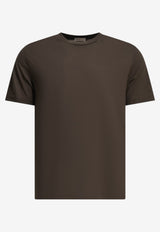 Herno Resort Wool T-shirt Brown JG00054UR520688800_8db483cf-34ae-4193-927d-0475c49c8b8b