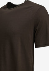 Herno Resort Wool T-shirt Brown JG00054UR520688800_8db483cf-34ae-4193-927d-0475c49c8b8b