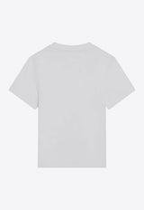 AMI PARIS Ami De Coeur Crewneck T-shirt White FTS347724/T_AMI-100