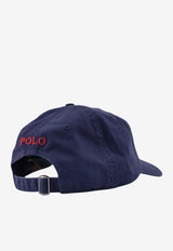 Polo Ralph Lauren Logo Embroidered Baseball Cap Blue 710548524014_NEWPORTNAVYRLRED_70224411