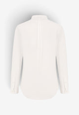 Polo Ralph Lauren Slim Logo Shirt White 710928254002_WHITE_70224426