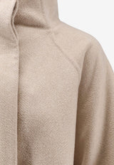Alaïa Single-Breasted Wool Coat Beige AA9M1207T500D110_Beige_70224461