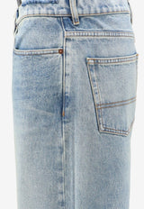 Golden Goose DB Straight-Leg Washed Jeans Blue GMP02513P00260750100_BLUE_66335987